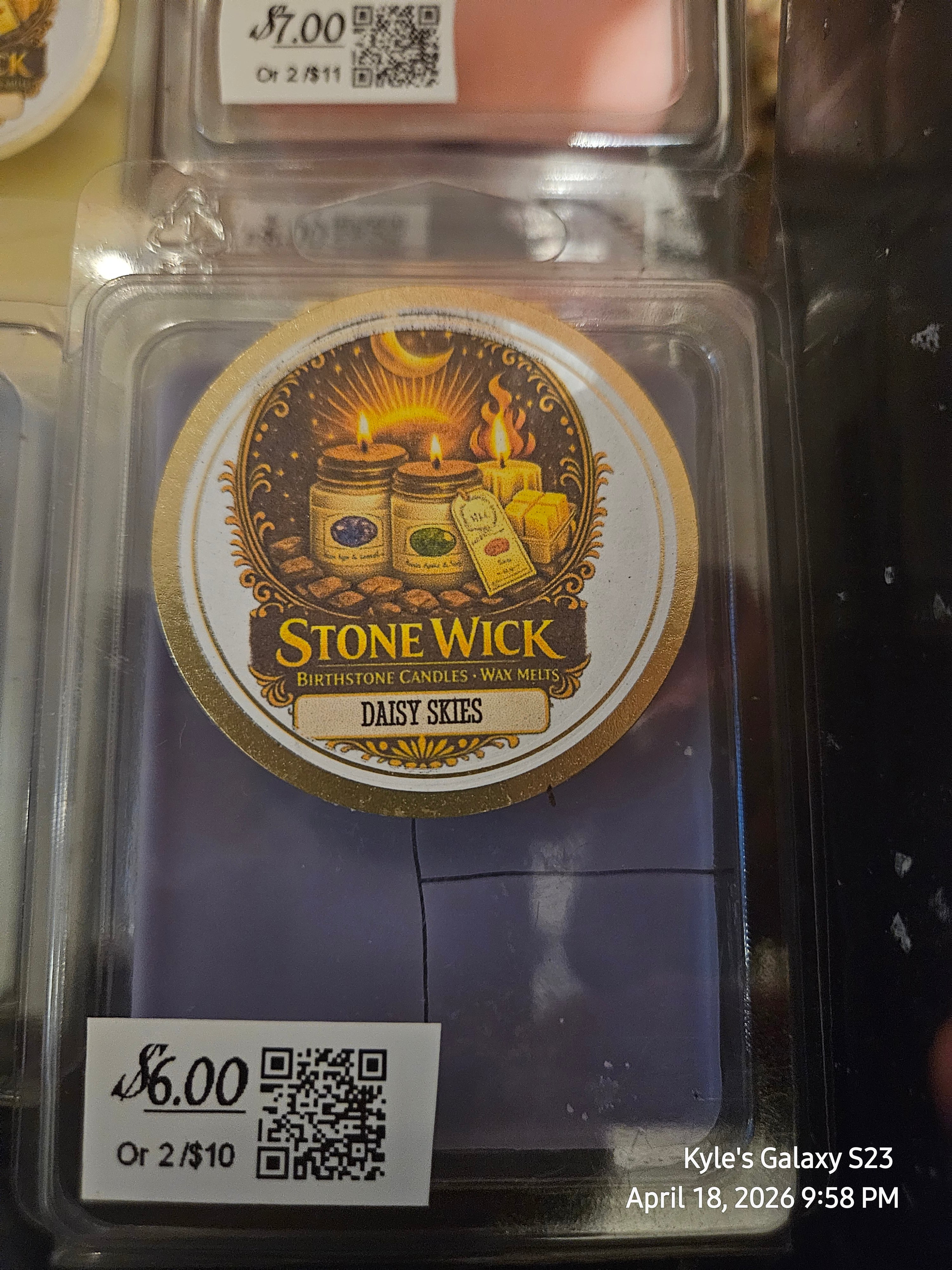 Daisey Skies Wax Melt