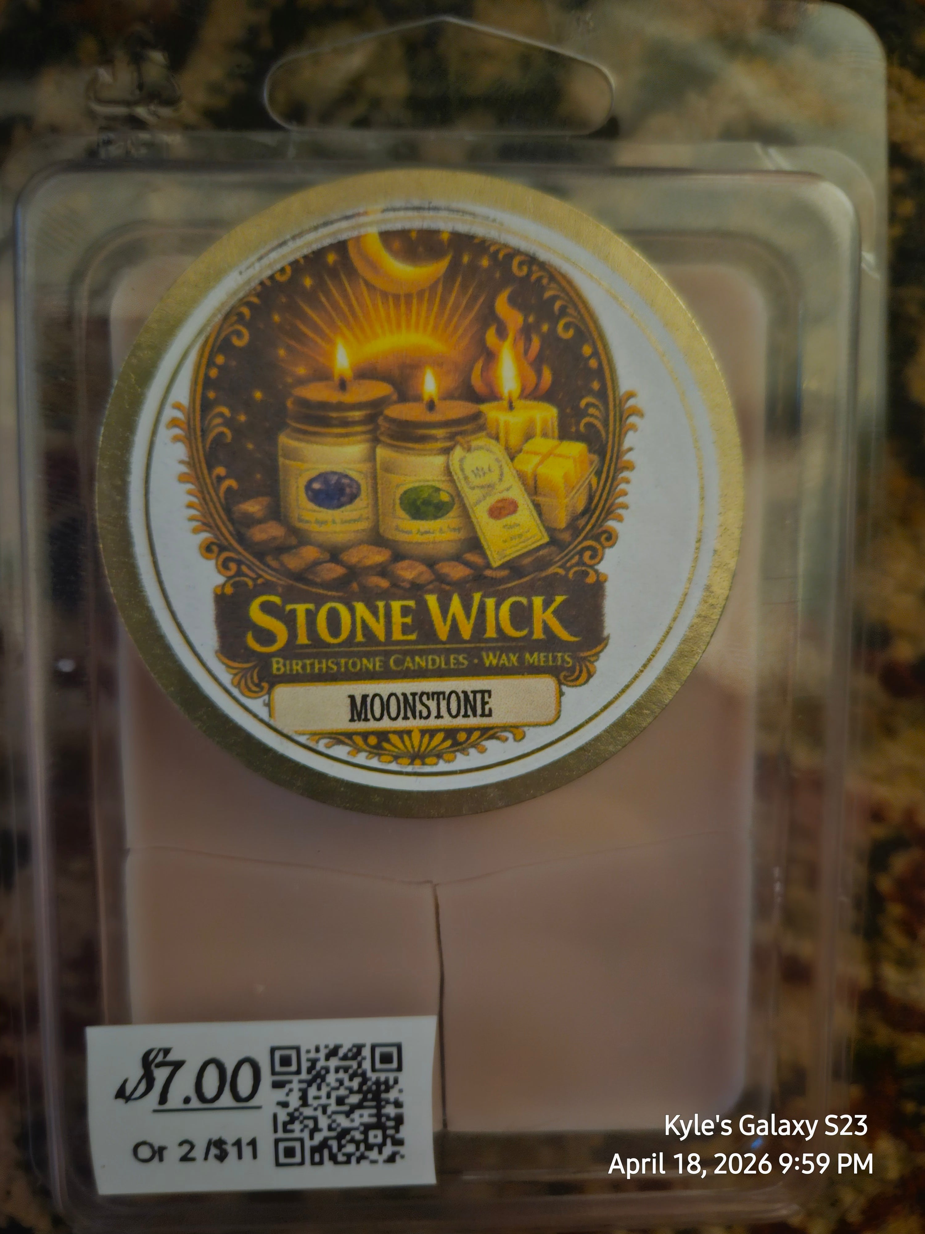 Moonstone Wax Melt
