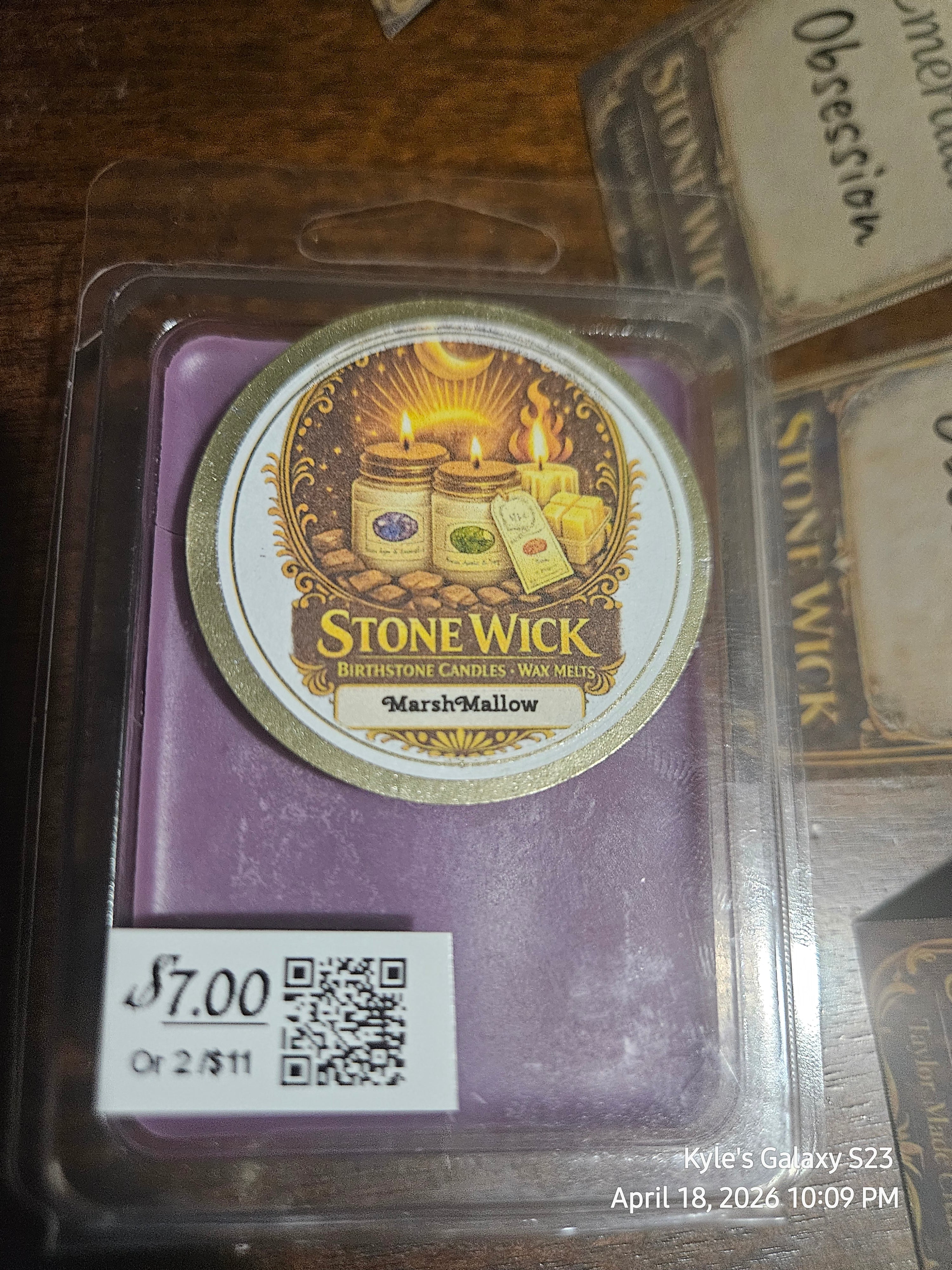 Marshmallow Wax Melt