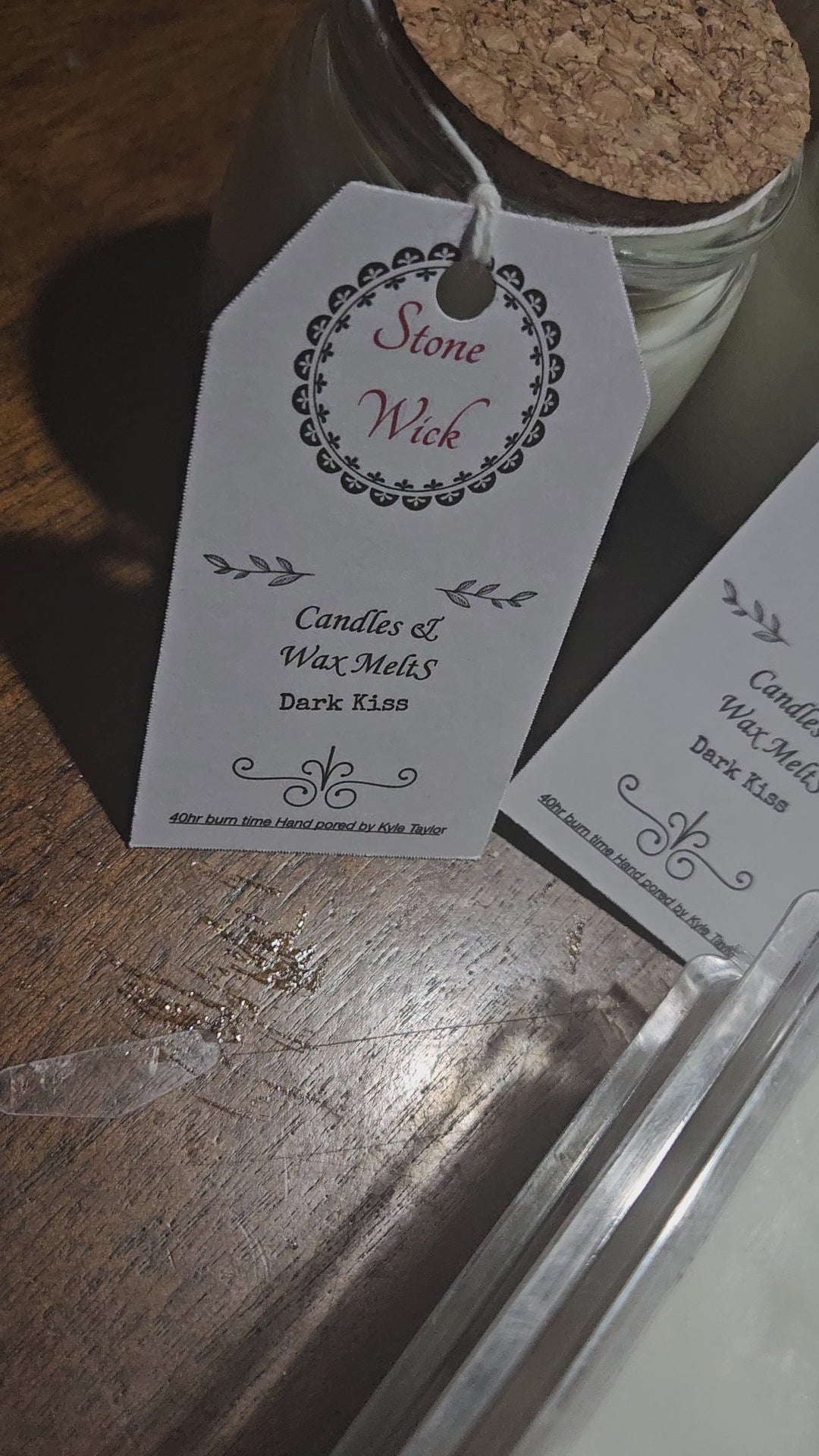 Pink Vanilla Kiss Candle